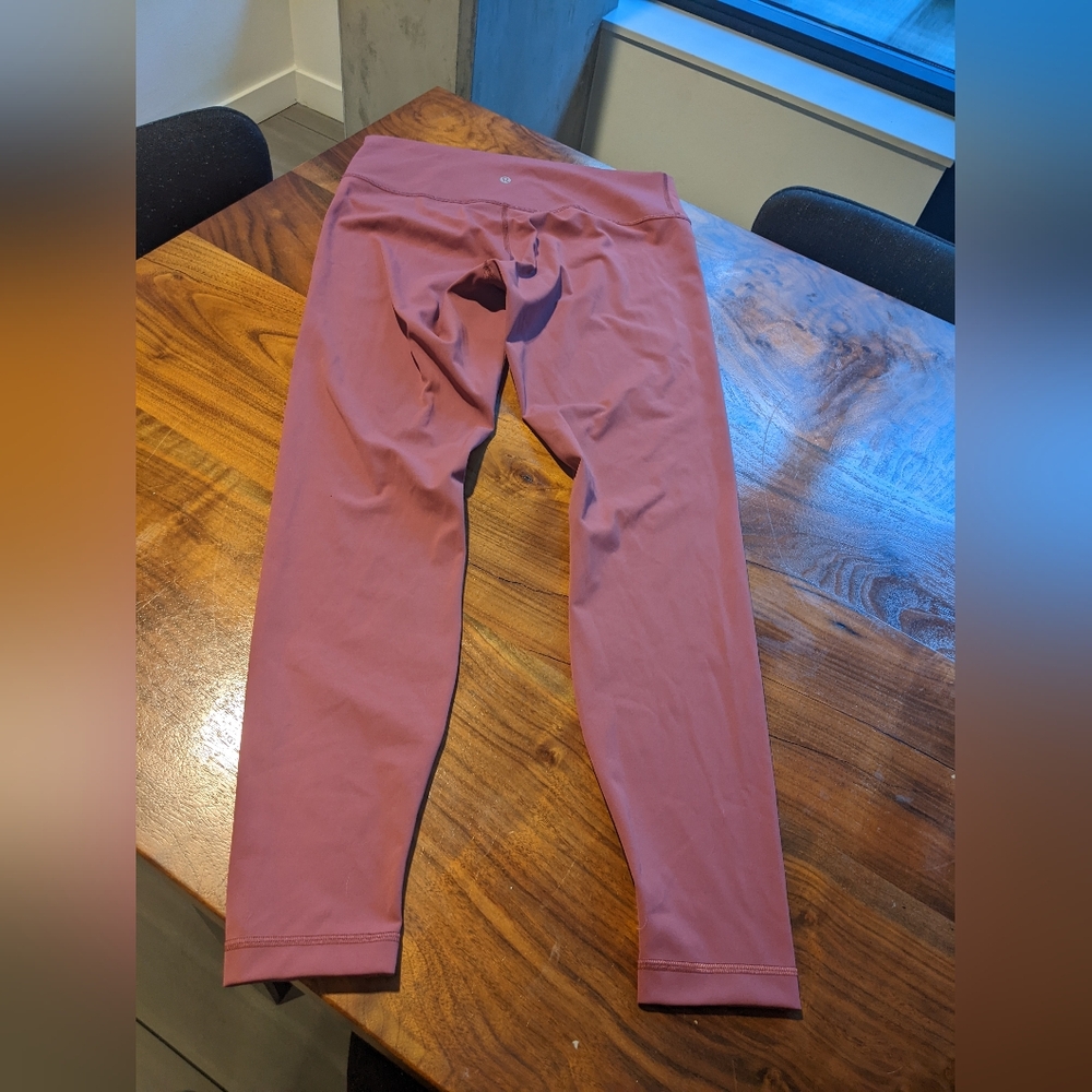 Lululemon - Wunder Under High-Rise Tights Full-On 28" W5ANDS | Misty Merlot | 12 - Picture 9 of 15
